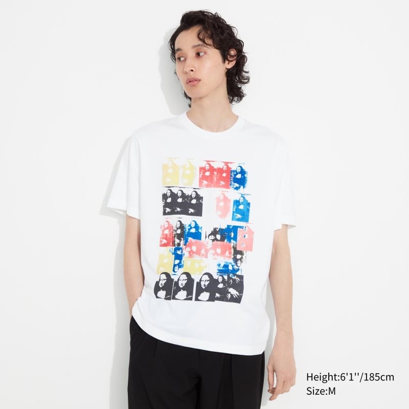 Men Uniqlo Ut Archive Ut Short Sleeve Graphic Andy Warhol T Shirts White | 7112410