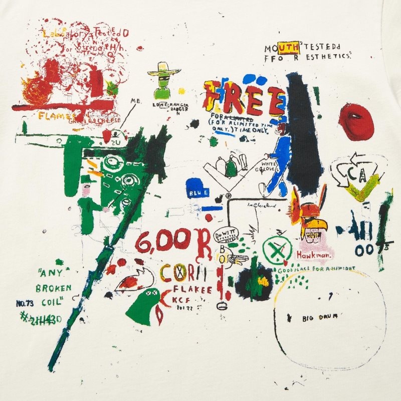 Men Uniqlo Ut Archive Ut Short Sleeve Graphic Jean-michel Basquiat T Shirts White | 8601122