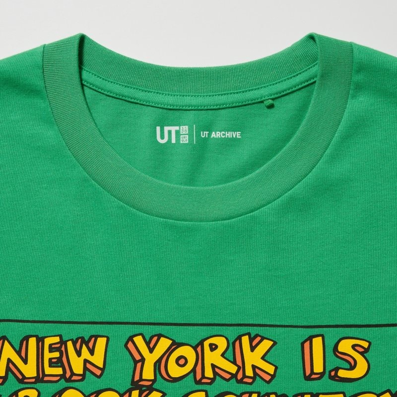 Men Uniqlo Ut Archive Ut Short Sleeve Graphic Keith Haring T Shirts Green | 2319255