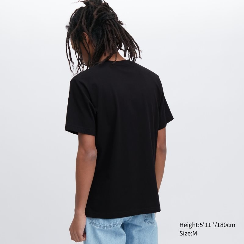 Men Uniqlo Ut Archive Ut Short Sleeve Graphic Keith Haring T Shirts Black | 7273603