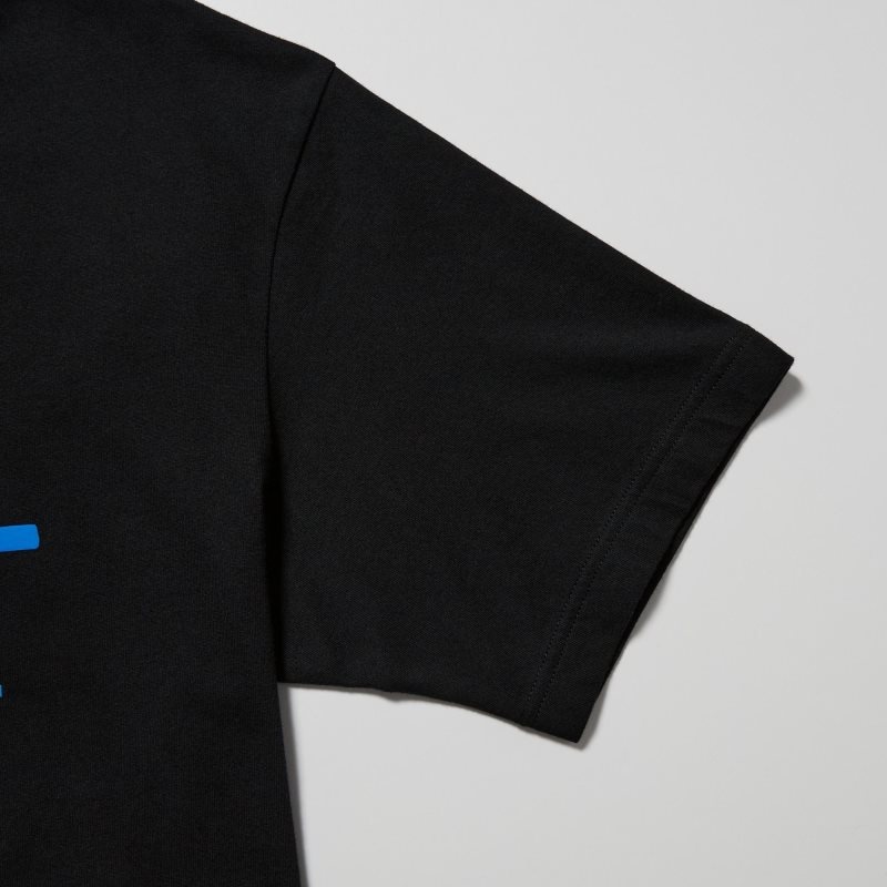 Men Uniqlo Ut Archive Ut Short Sleeve Graphic Keith Haring T Shirts Black | 7273603