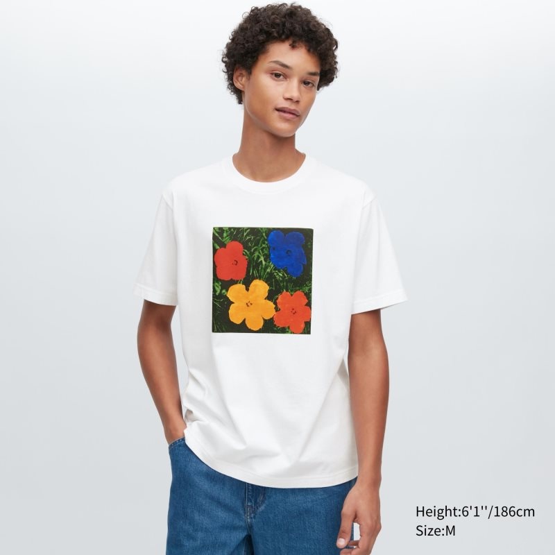 Men Uniqlo Ut Archive Ut Short Sleeve Graphic Andy Warhol T Shirts White | 4386496