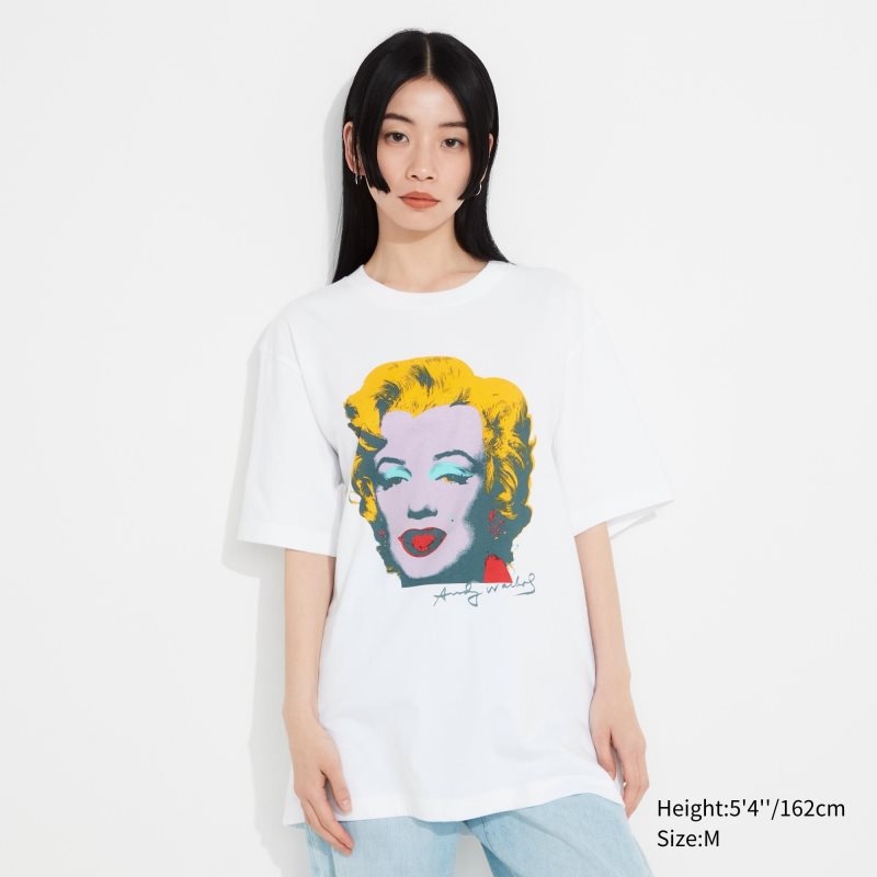 Men Uniqlo Ut Archive Ut Short Sleeve Graphic Andy Warhol T Shirts White | 230786