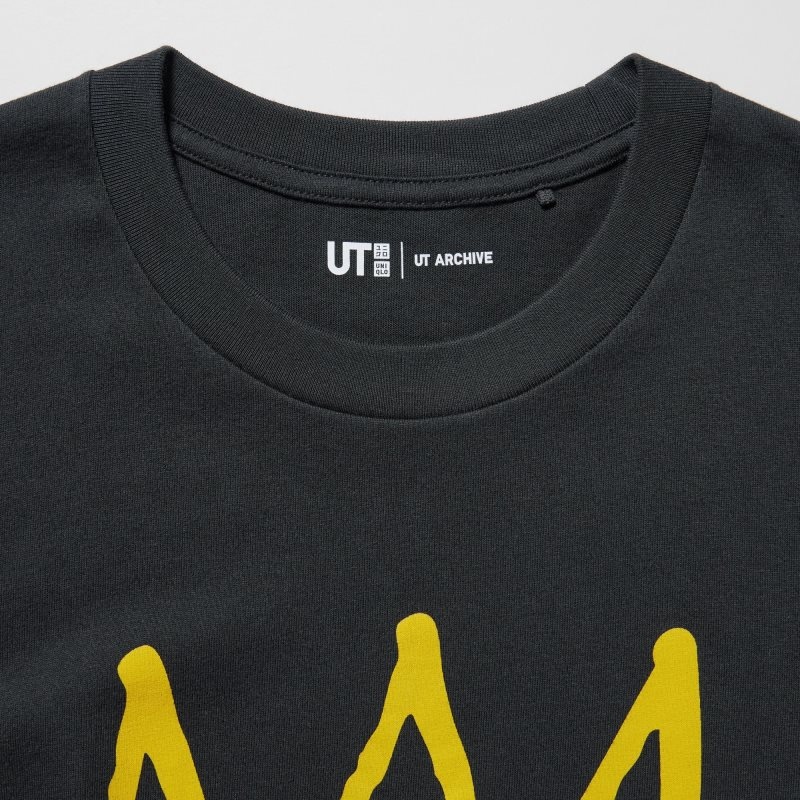 Men Uniqlo Ut Archive Ut Short Sleeve Graphic Jean-michel Basquiat T Shirts Grey | 7981122
