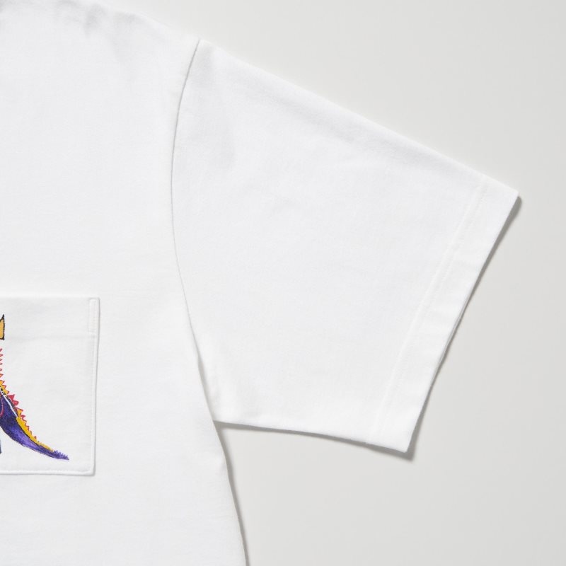 Men Uniqlo Ut Archive Ut Short Sleeve Graphic Jean-michel Basquiat T Shirts White | 3892457