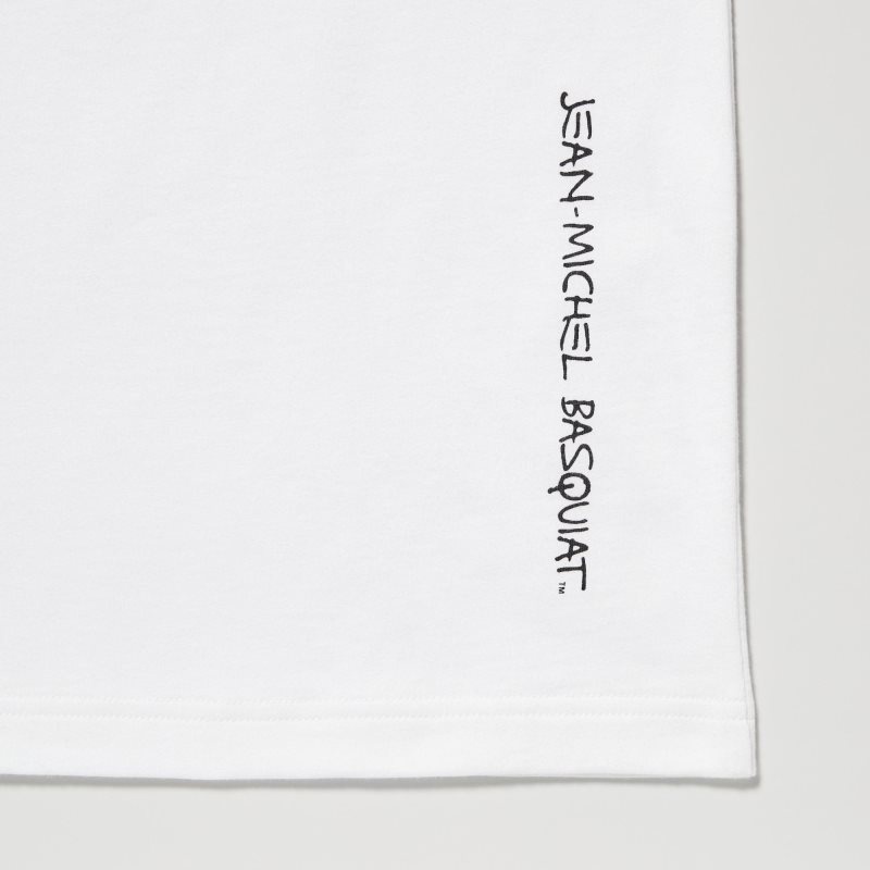 Men Uniqlo Ut Archive Ut Short Sleeve Graphic Jean-michel Basquiat T Shirts White | 3892457
