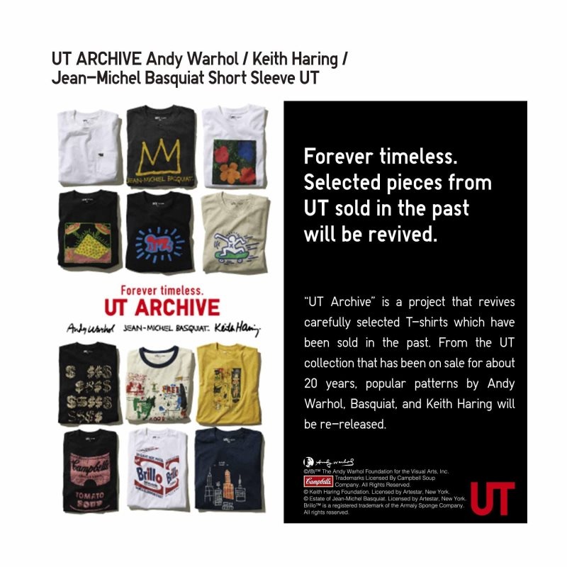 Men Uniqlo Ut Archive Ut Short Sleeve Graphic Jean-michel Basquiat T Shirts Yellow | 6449958