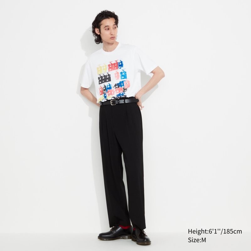 Men Uniqlo Ut Archive Ut Short Sleeve Graphic Andy Warhol T Shirts White | 9386635