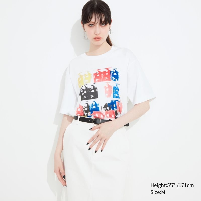 Men Uniqlo Ut Archive Ut Short Sleeve Graphic Andy Warhol T Shirts White | 9386635