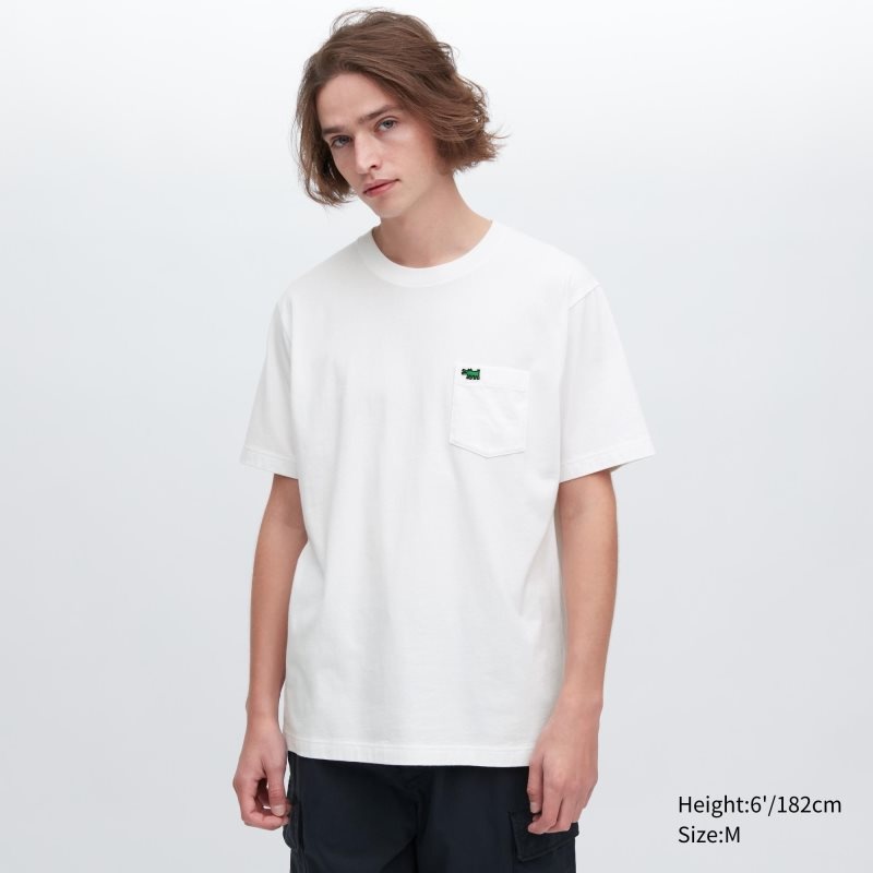 Men Uniqlo Ut Archive Ut Short Sleeve Graphic Keith Haring T Shirts White | 6070271