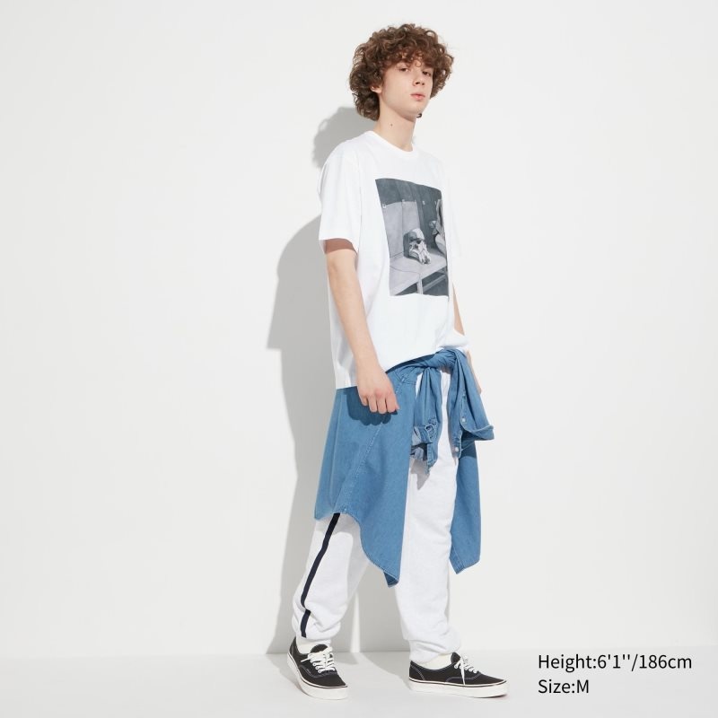 Men Uniqlo Utgp2023: Magic For All Ut Short-sleeve Graphic Jim Chen-hsiang Hu T Shirts White | 1377407