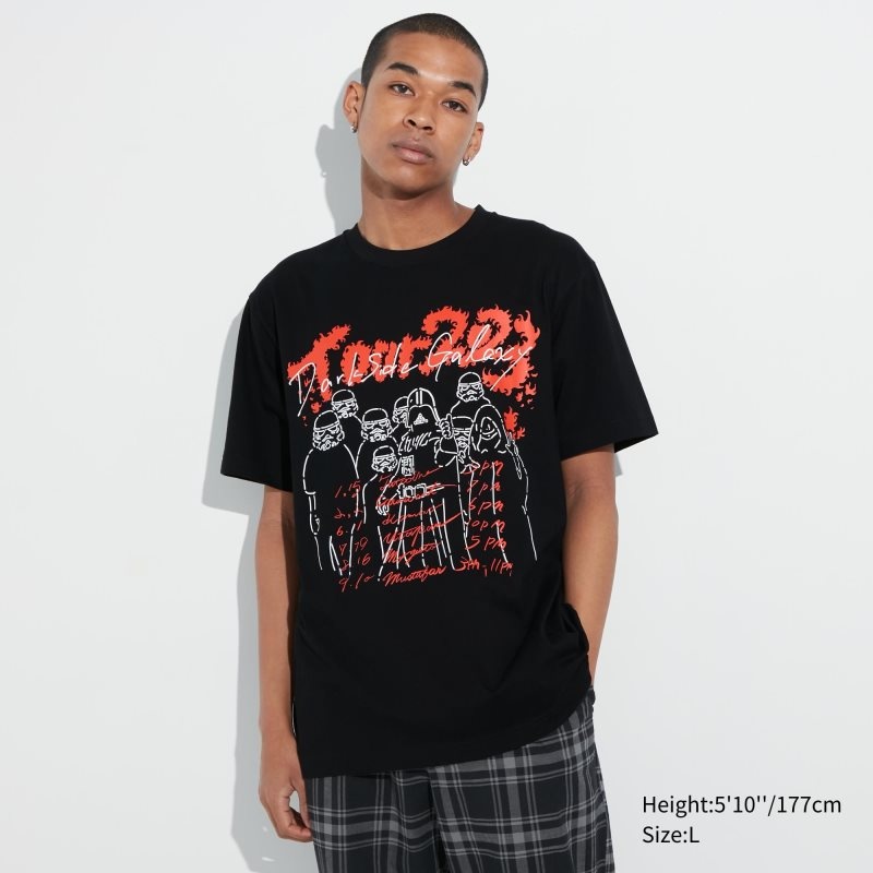 Men Uniqlo Utgp2023: Magic For All Ut Short-sleeve Graphic Takashi Miyahira T Shirts Black | 2911418