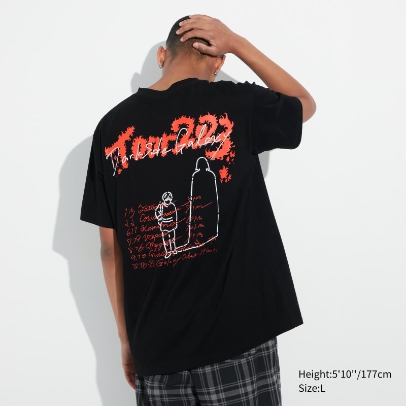 Men Uniqlo Utgp2023: Magic For All Ut Short-sleeve Graphic Takashi Miyahira T Shirts Black | 2911418