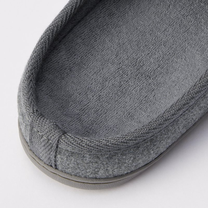 Men Uniqlo Washable Slippers Grey | 9538609