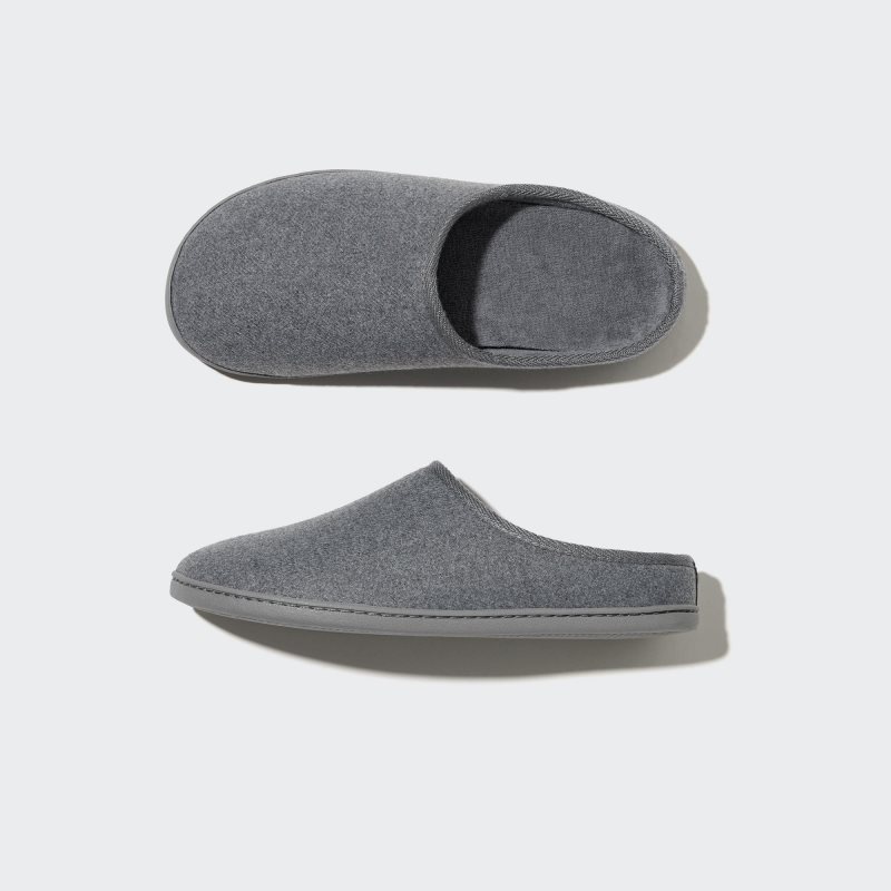 Men Uniqlo Washable Slippers Grey | 9538609