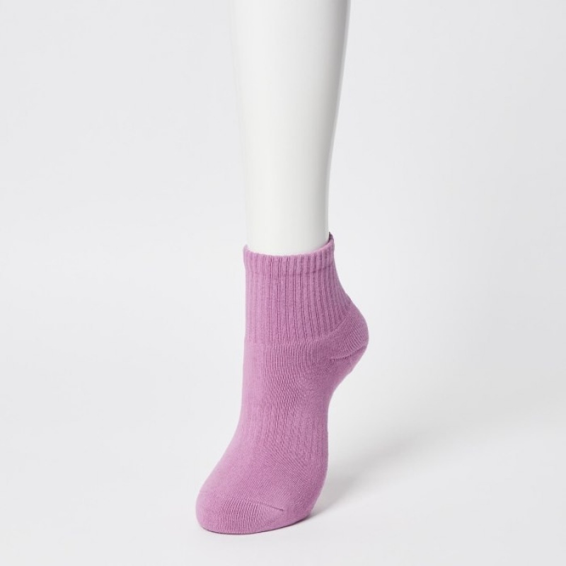 Women Uniqlo 3 Pack Socks White | 1240706