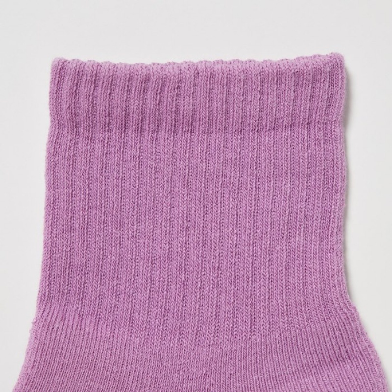 Women Uniqlo 3 Pack Socks White | 1240706
