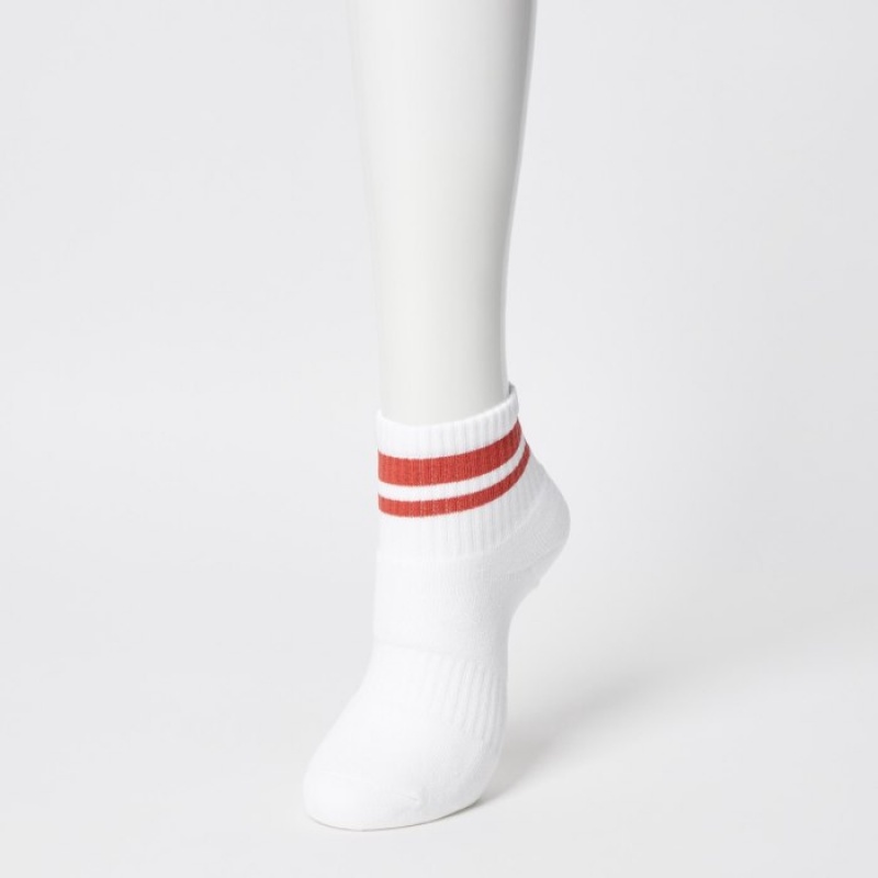 Women Uniqlo 3 Pack Socks White | 8530520