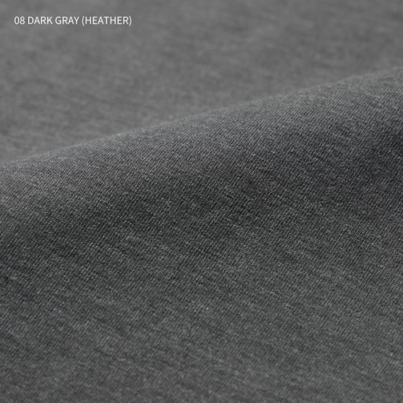 Women Uniqlo AIRism Seamless Boat Neck Short-Sleeve Long T Shirts Grey | 4231103
