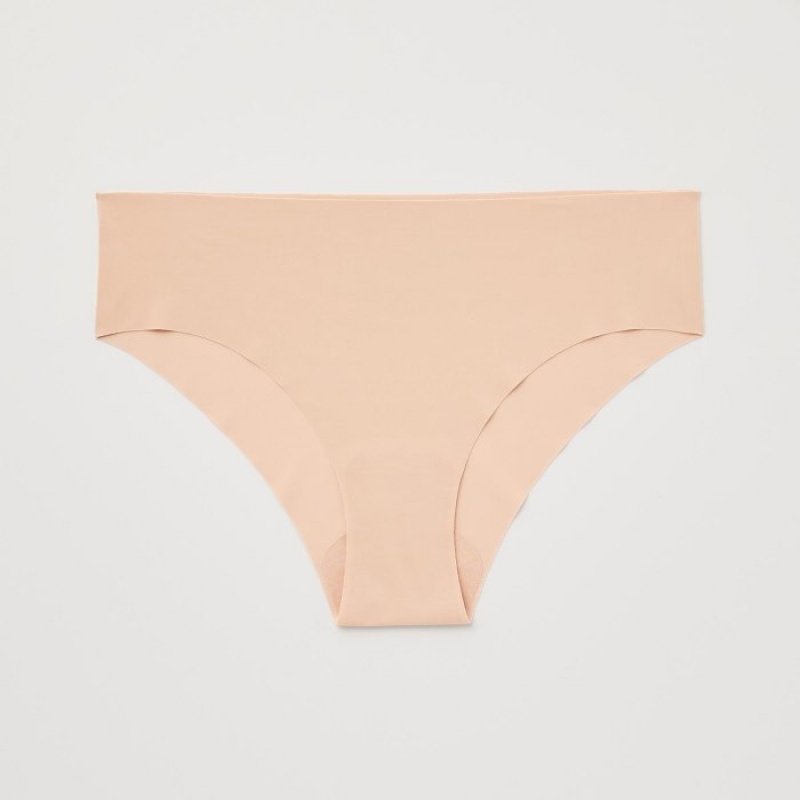 Women Uniqlo AIRism Ultra Seamless Regular Briefs White | 7028120