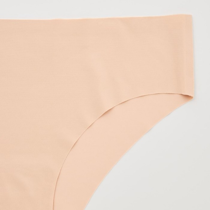 Women Uniqlo AIRism Ultra Seamless Regular Briefs White | 7028120