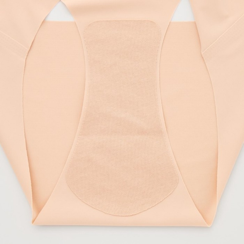 Women Uniqlo AIRism Ultra Seamless Regular Briefs White | 7028120