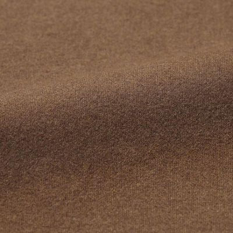 Women Uniqlo Brushed Jersey Flared Skirts Brown | 9693216