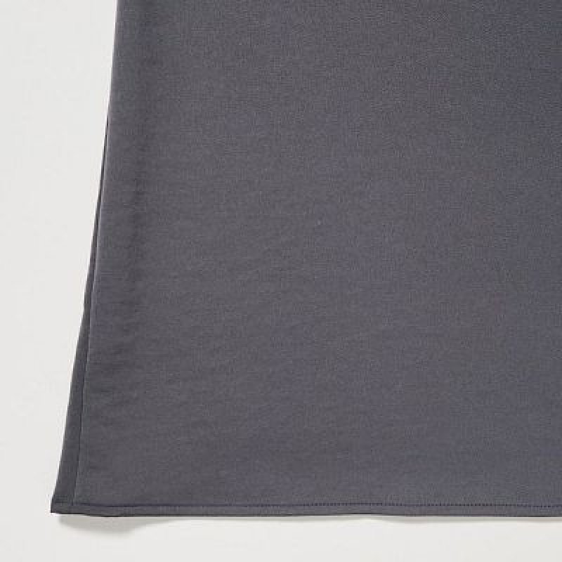 Women Uniqlo Camisole Midi Dress Grey | 171133