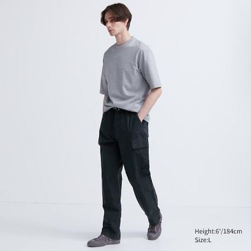 Women Uniqlo Cargo Pants Navy | 6235235
