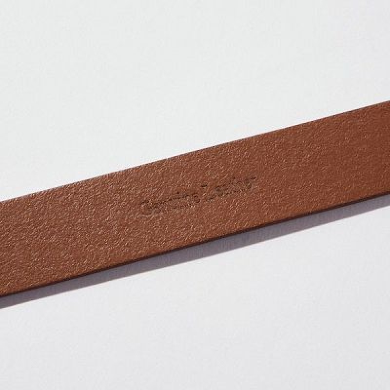 Women Uniqlo Clean Belts Brown | 5219801