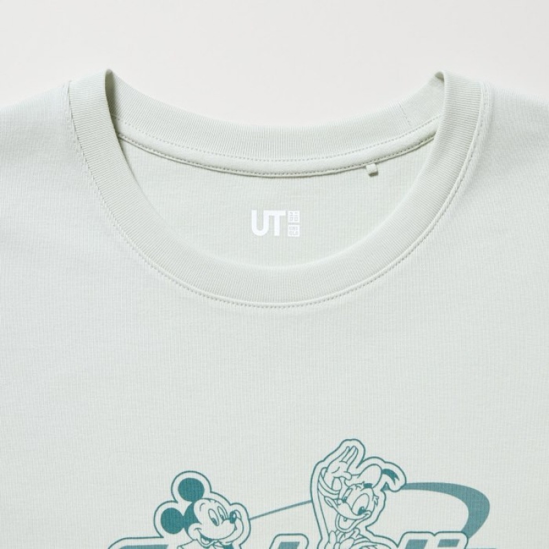 Women Uniqlo Collection UT Short-Sleeve T Shirts Green | 5855192
