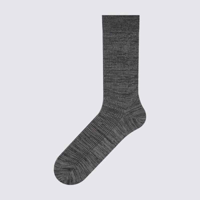 Women Uniqlo Colorful 50 Socks Grey | 1824634