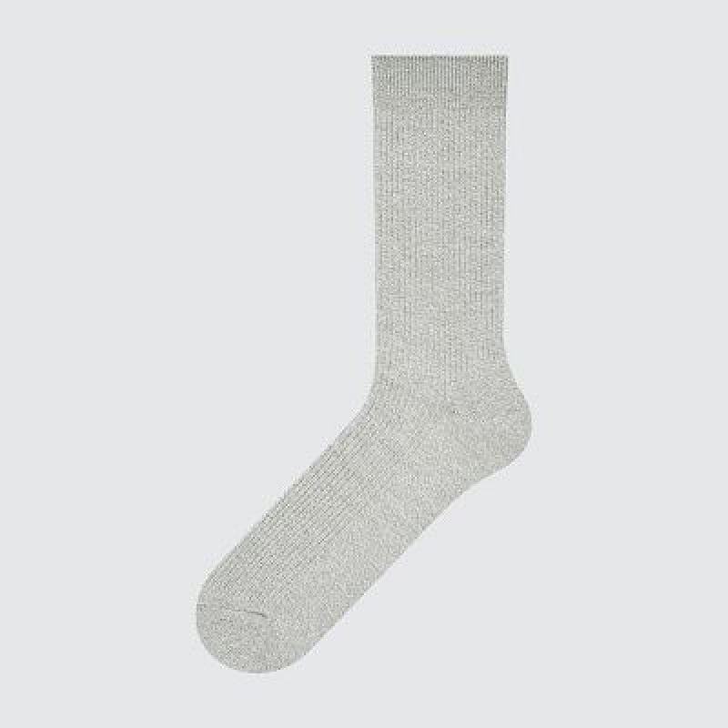 Women Uniqlo Colorful 50 Socks Grey | 5334932