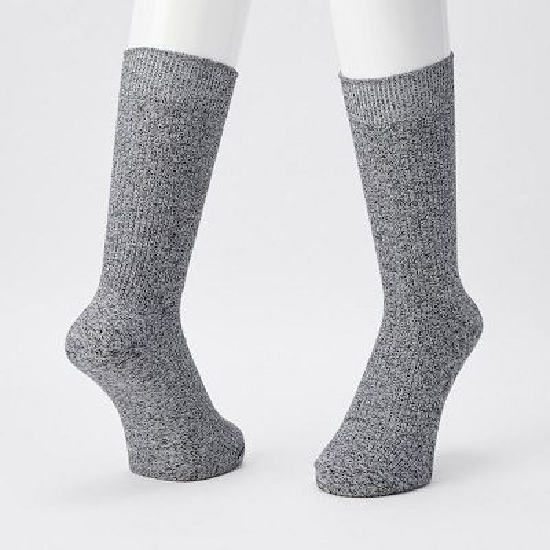 Women Uniqlo Colorful 50 Socks Grey | 5968111