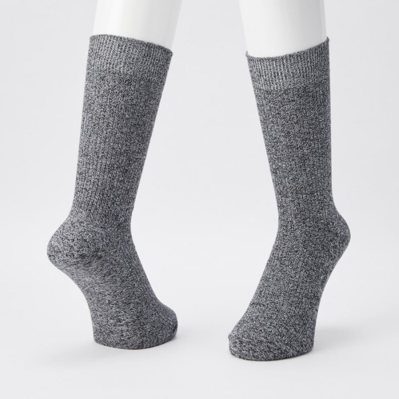 Women Uniqlo Colorful 50 Socks Purple | 3743189