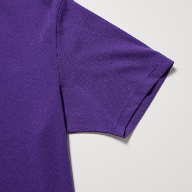 Women Uniqlo Dry Color Crew Neck Short-Sleeve T Shirts White | 8098364