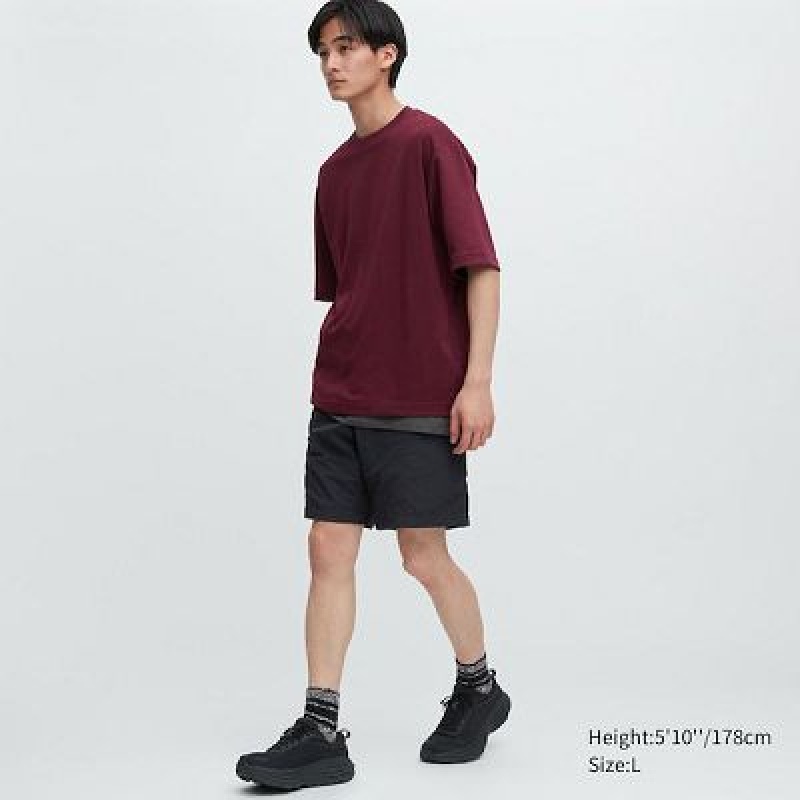 Women Uniqlo Geared Shorts Black | 8633430