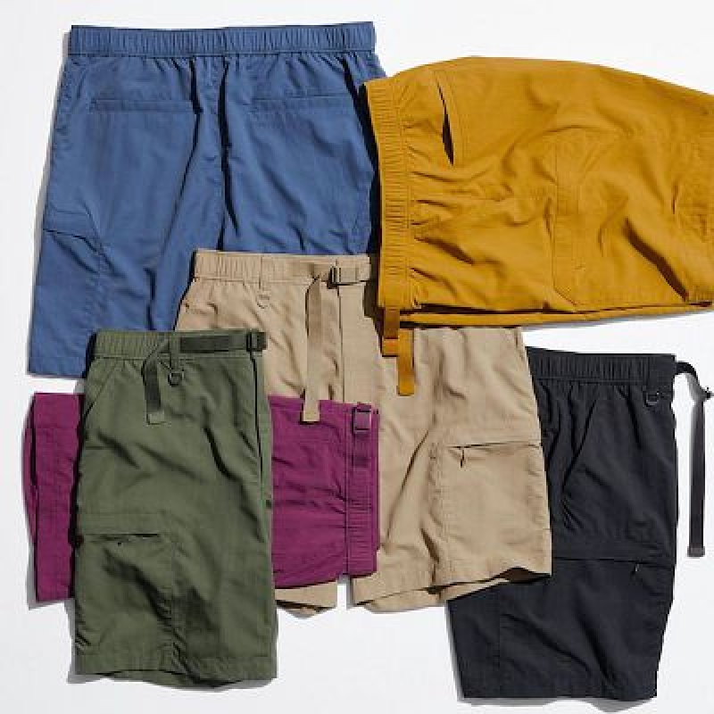 Women Uniqlo Geared Shorts Olive | 6343930