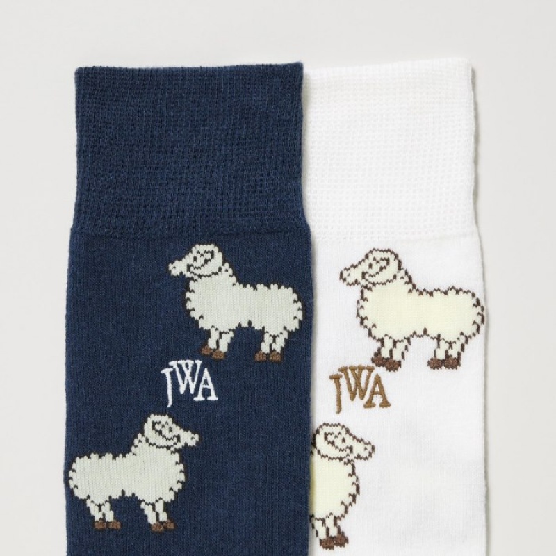 Women Uniqlo HEATTECH Anti-Odor Socks White | 6282289
