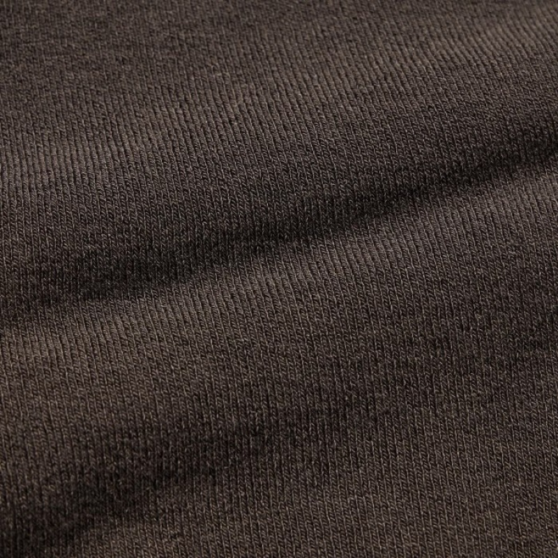 Women Uniqlo HEATTECH Knitted Tight Brown | 2265850