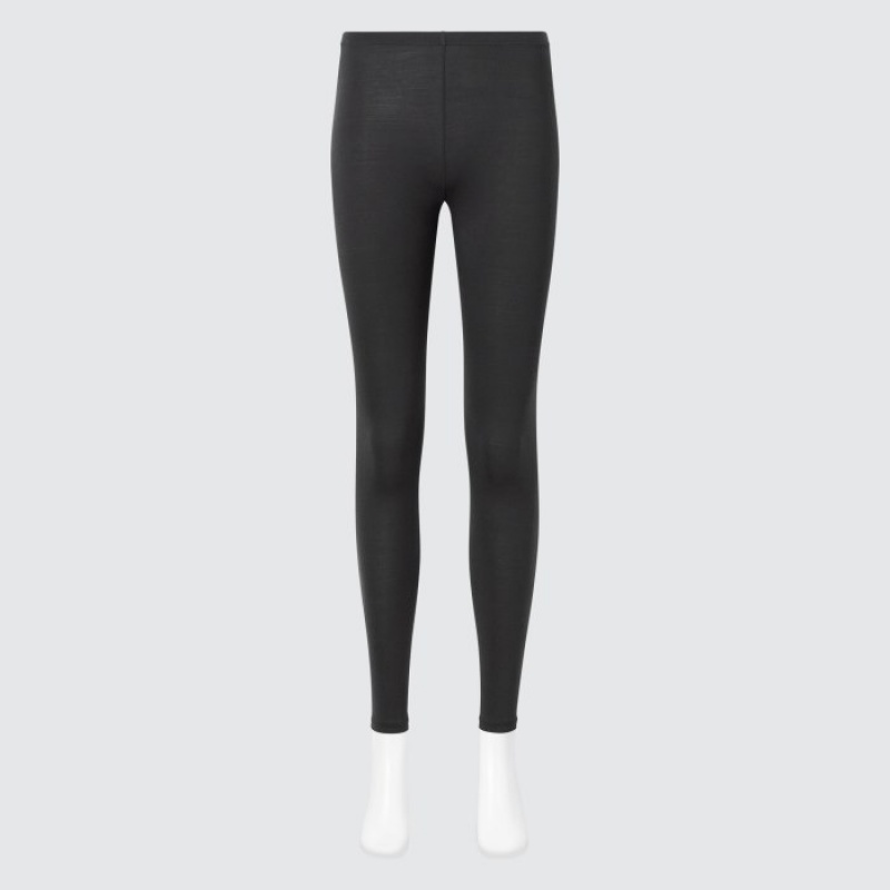 Women Uniqlo HEATTECH Leggings Grey | 488780