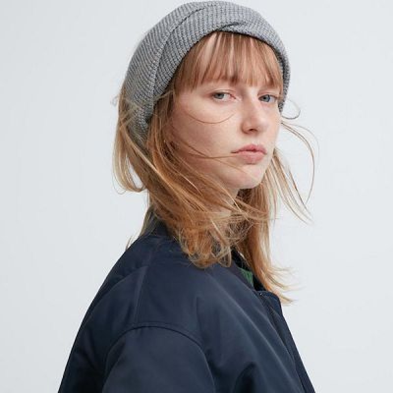 Women Uniqlo HEATTECH Neck Neck Warmer Grey | 4453485