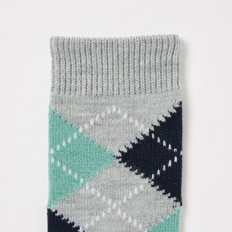 Women Uniqlo HEATTECH Socks Grey | 3414560