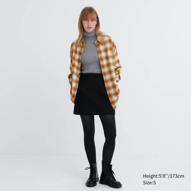 Women Uniqlo HEATTECH Tight Black | 760185