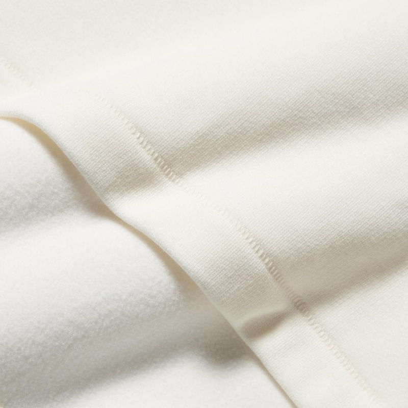 Women Uniqlo HEATTECH Ultra Warm High Neck T Shirts White | 6405541