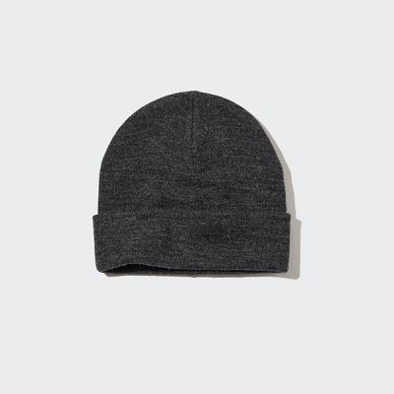 Women Uniqlo HEATTECH Watch Caps Grey | 8257635
