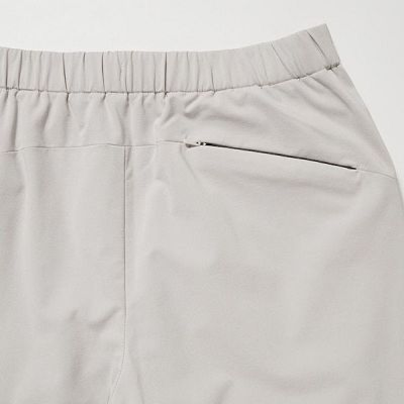 Women Uniqlo Heattech Warm Lined Pants Grey | 7287537