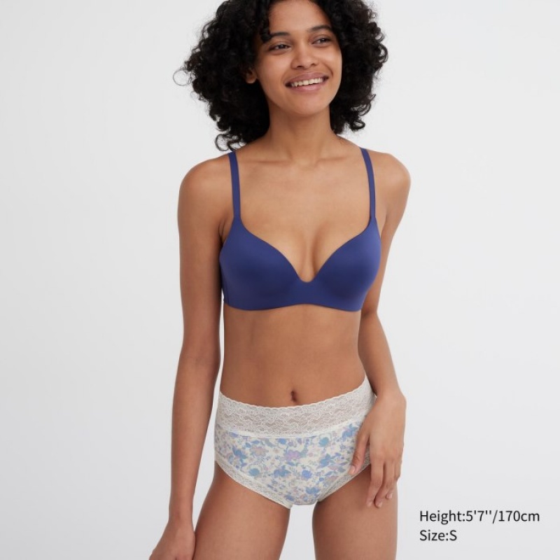Women Uniqlo High-Rise Briefs White | 2351021