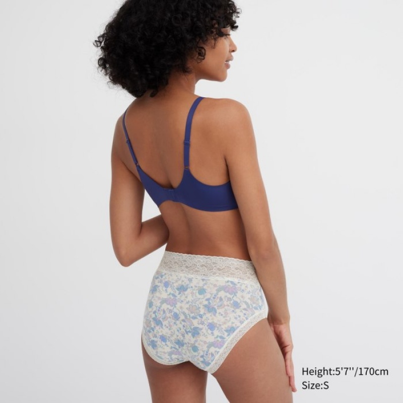 Women Uniqlo High-Rise Briefs White | 2351021