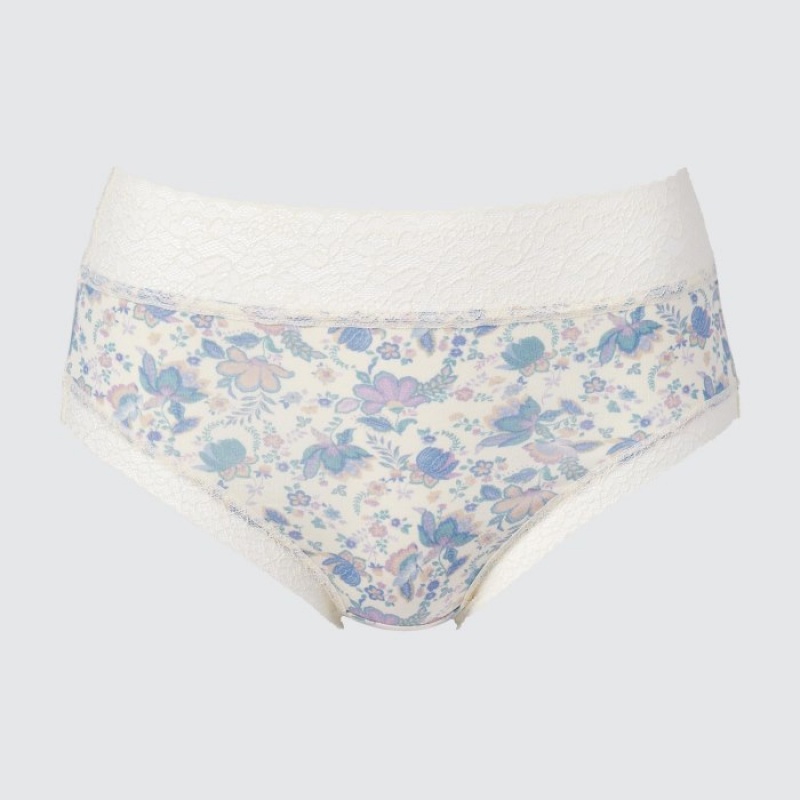 Women Uniqlo High-Rise Briefs White | 2351021